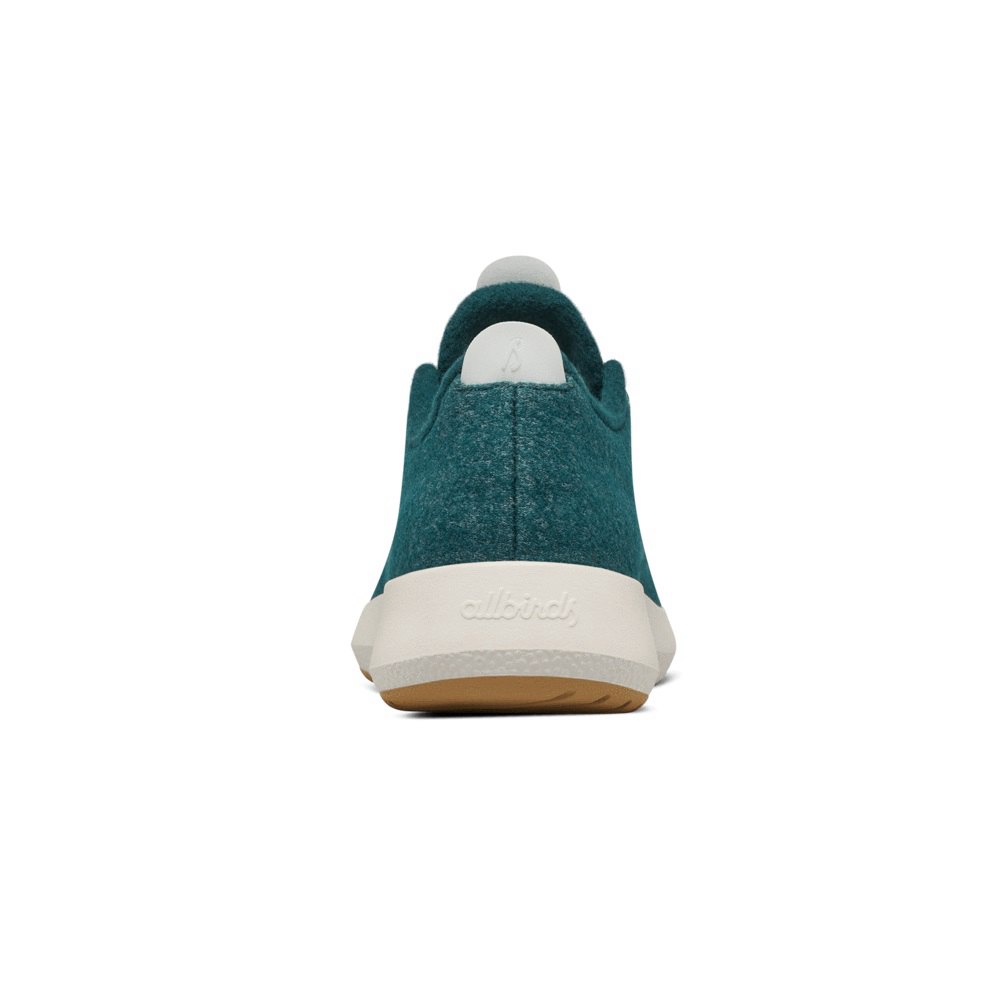 Allbirds Men\'s Wool Runner Mizzles - Sneakers Green - EOI049278